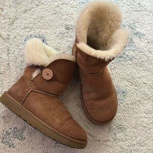 Ugg button boots